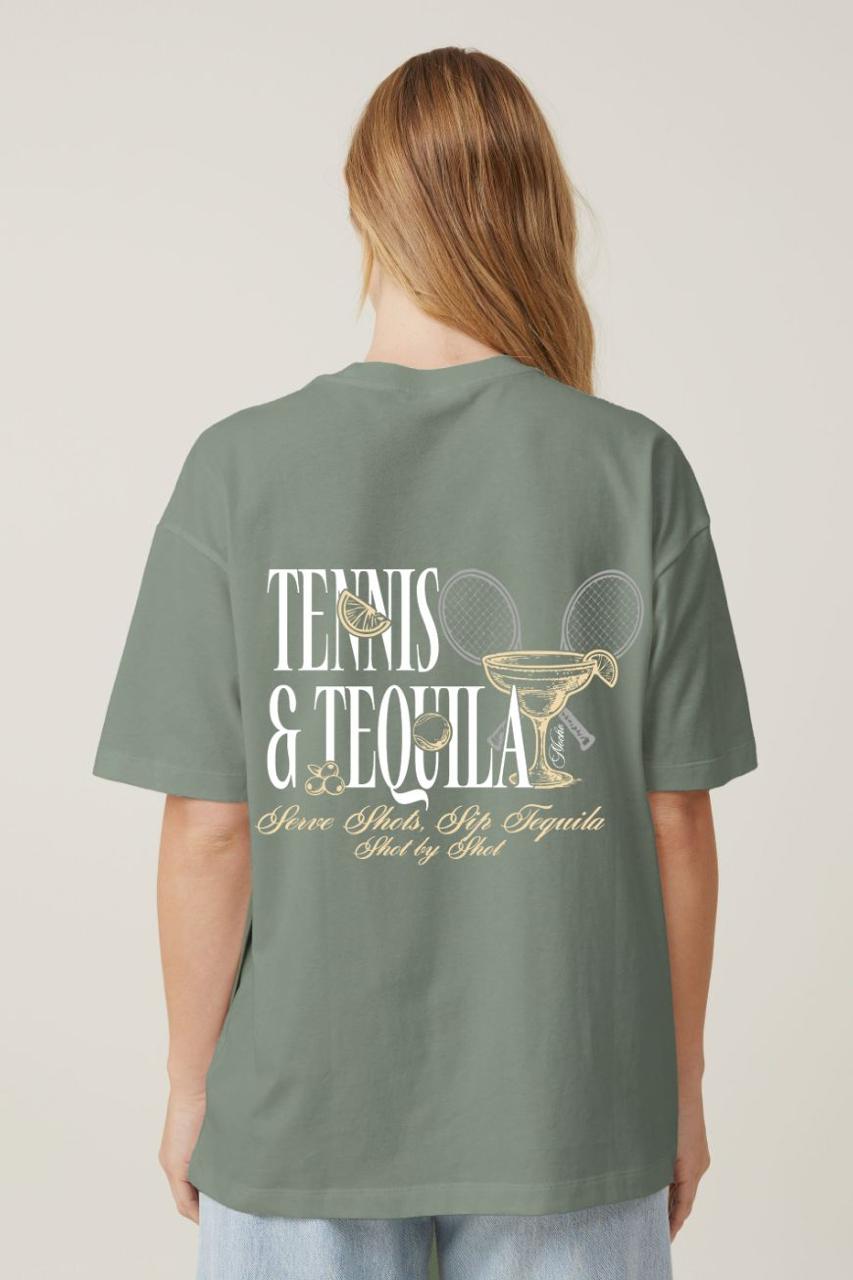 Sage Green Tennis and Tequila