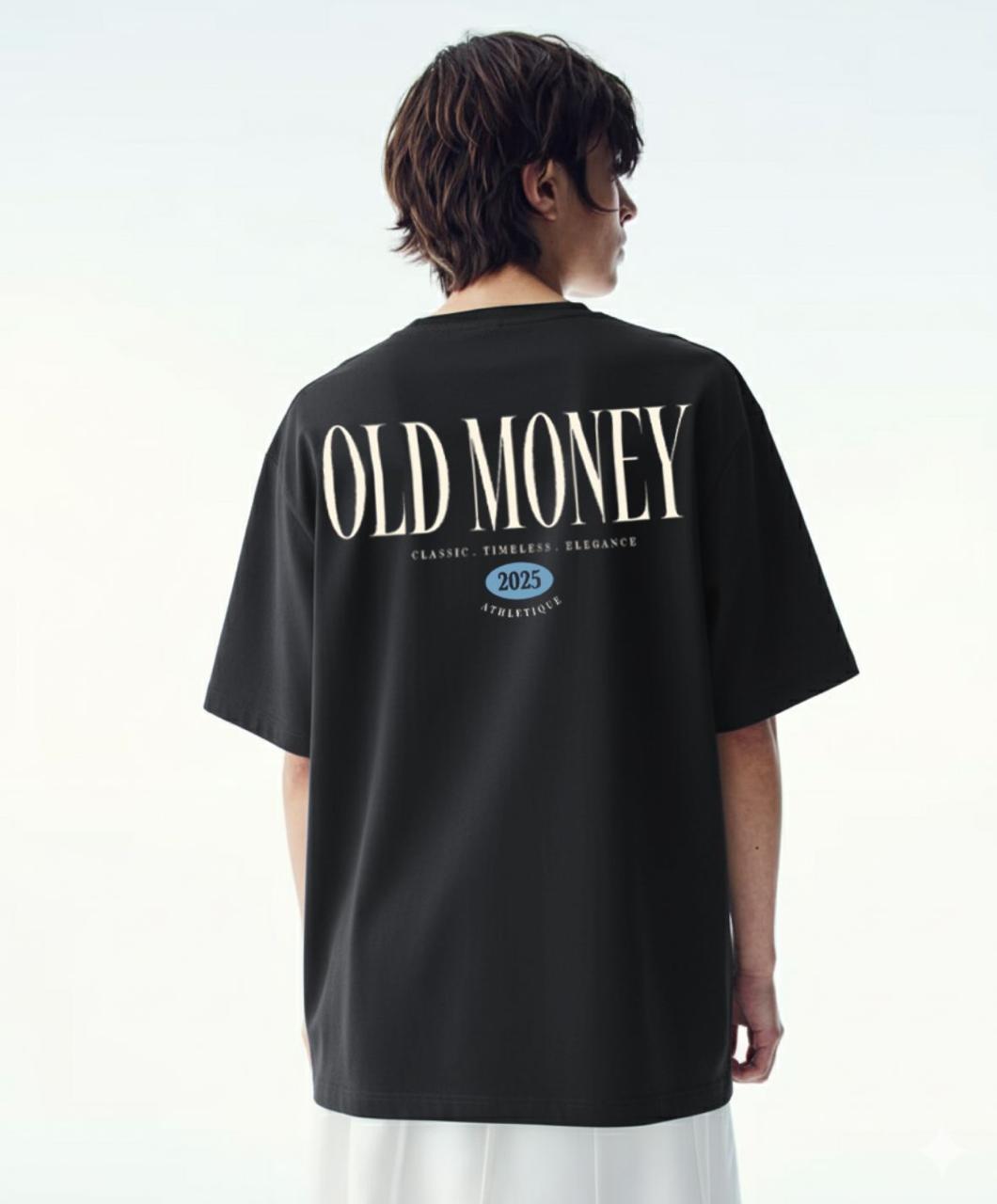 Black Old Money T-Shirt