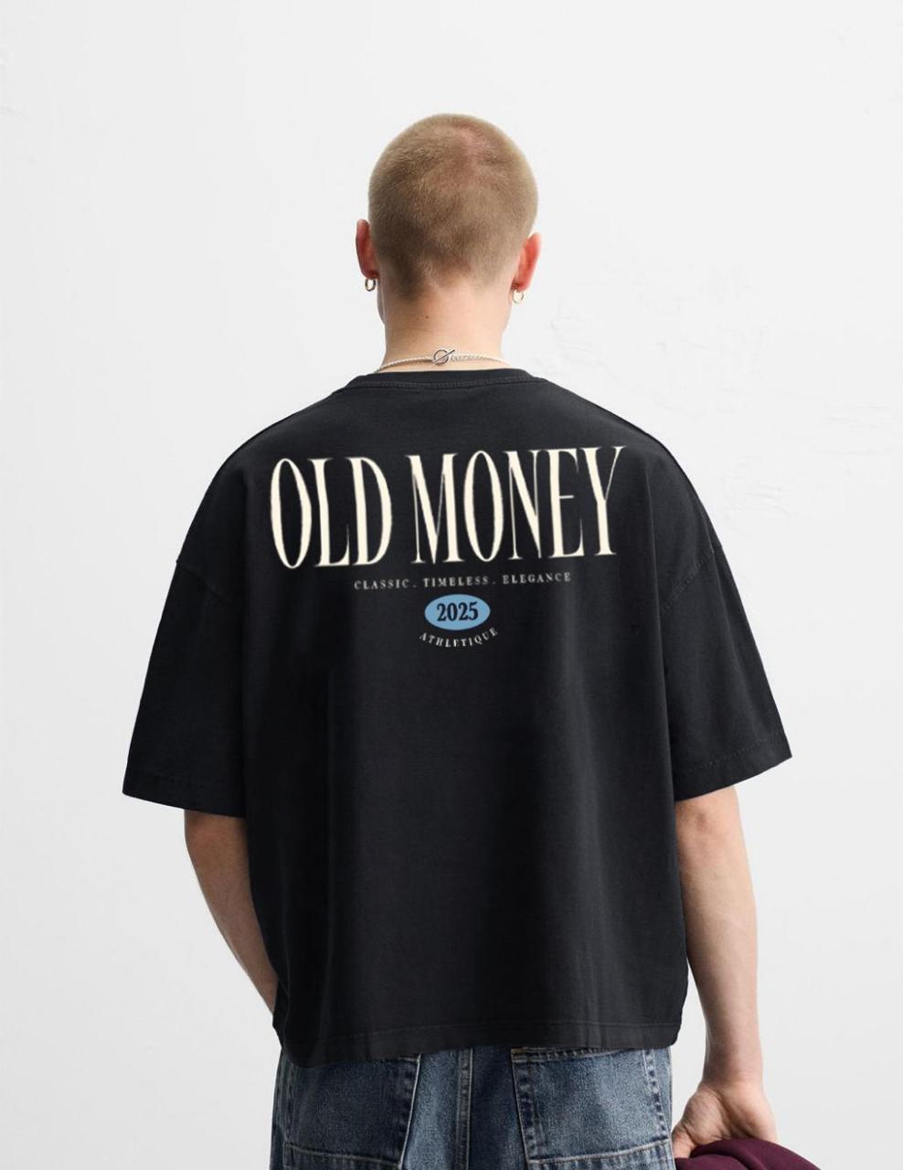 Black Old Money T-Shirt